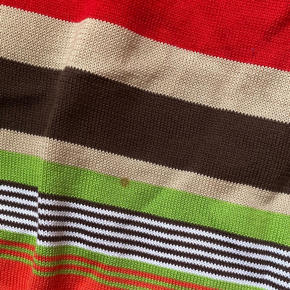 D&G Multicolor Striped Button-Up Cardigan - Picture 5 of 7